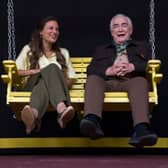 Edinburgh International Festival director Nicola Benedetti with actor Brian Cox (right), ahead of the world premiere play Make It Happen, at the Edinburgh Festival Theatre. Picture: Jane Barlow/PA Wire
