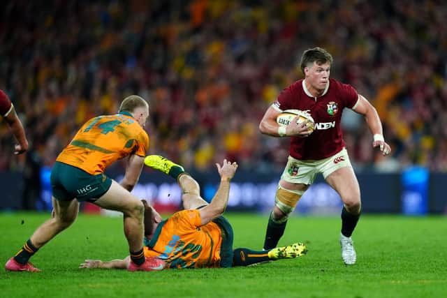 Huw Jones has been selected to start for the British and Irish Lions for the third Test in a row.