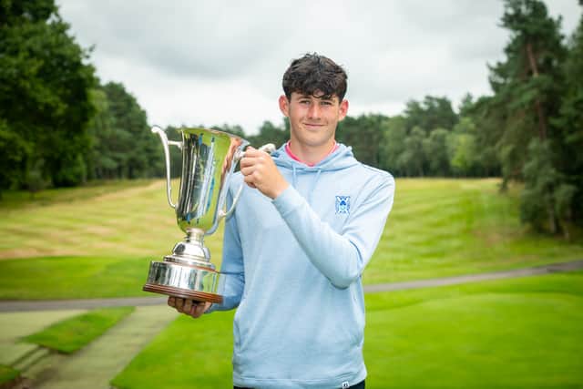 Scottish Boys’ champion Finlay Galloway will lead a strong-looking side into battle in Cork