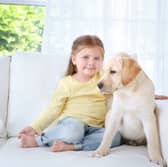Dogs and children can form strong relationships.