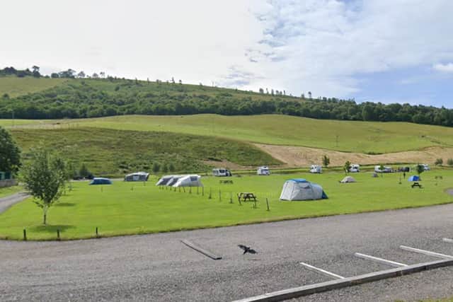 The Loch Ness Bay campsite