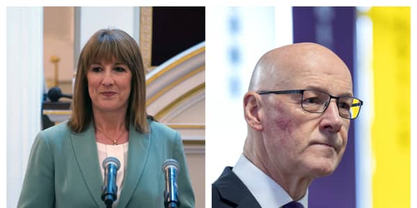Chancellor Rachel Reeves and First Minister John Swinney