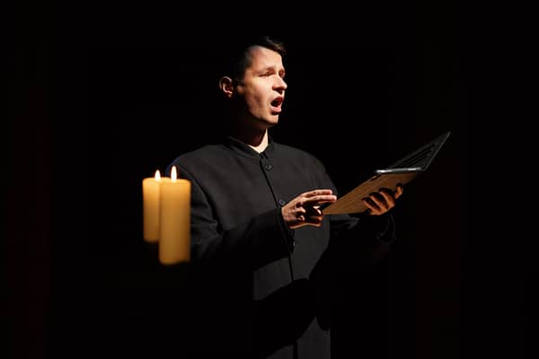 The Usher Hall transforms into a sanctuary for John Tavener's magnum opus, The Veil of the Temple