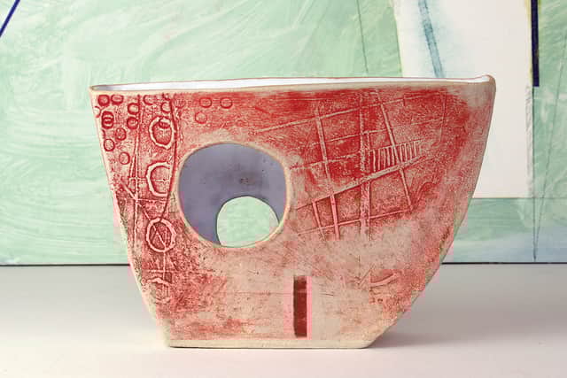 Work by Linda Jackson at the Pittenweem Arts Festival