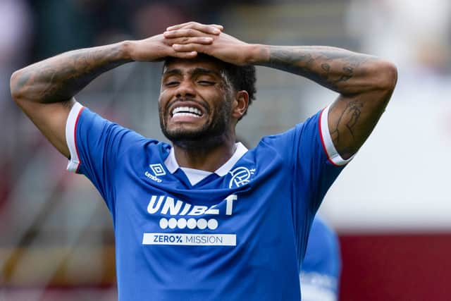Danilo has not been effective as Rangers' No 9 this season.