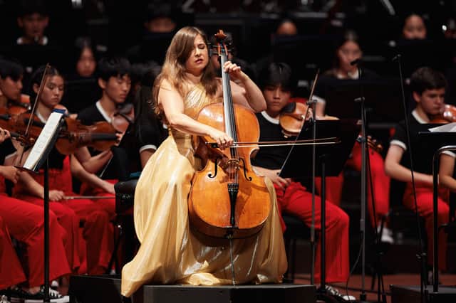 Cellist Alisa Weilerstein with the NYO2
