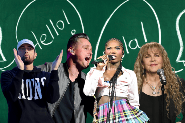 Who from the English-speaking world of music has been helping those non-English speakers pick up the subtle nuances of the language, and who has made it completely complicated?