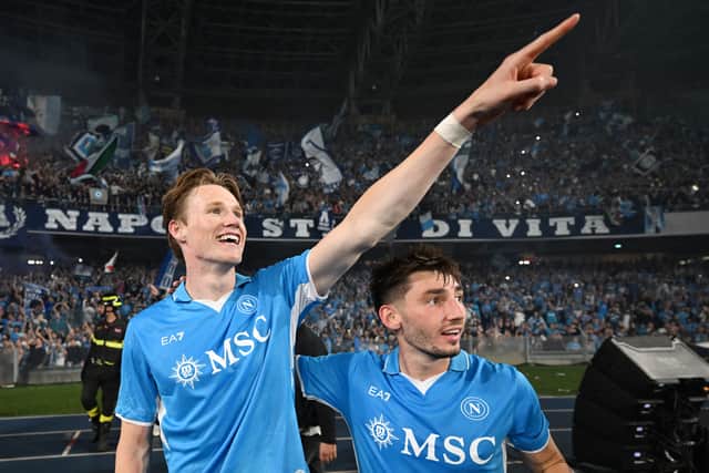 Scott McTominay and Billy Gilmour came on after 62 minutes in Monday's friendly.