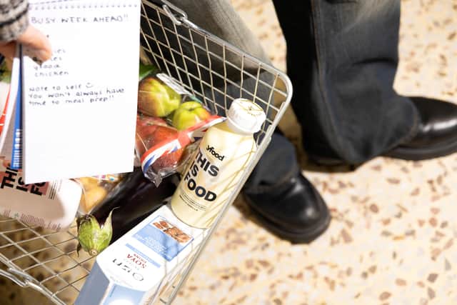 The bottles are now appearing on supermarket shelves