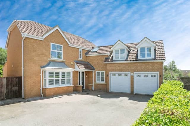 The four bedroom detached family home is in a much sought after tucked away quiet location.