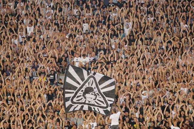 Hibs expect a hostile reception from Partizan Belgrade fans on Thursday night. (Photo by Srdjan Stevanovic/Getty Images)