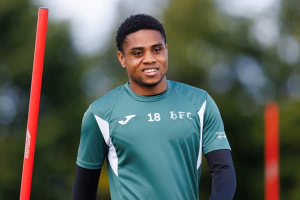 Hibs fans have seen little of record summer signing Thibault Klidje thus far. (Photo by Ross Parker / SNS Group)