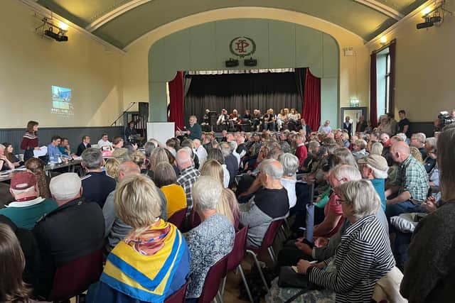 Residents and members of local community councils gathered at the last Community Council Convention near Beauly in June.