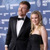 MrBeast (pictured with Thea Booysen) wants to do 'Hunger Games in real life'