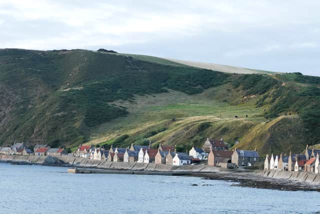 Crovie is preserved by its inhospitable location in the cliffs of Aberdeenshire coast