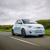 The 500e is bigger than its petrol predecessor - not by much, but it does make a difference
