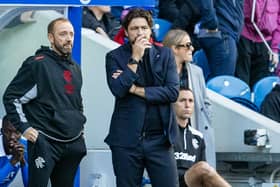 Russell Martin has a number of decisions to make ahead of the return leg against Viktoria Plzen in the Champions League qualifiers. Cr: SNS Group.