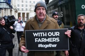 Jeremy Clarkson has been a vocal campaigner during farmers' protests about Labour's changes to inheritance tax but is also voicing the concerns of many about the effects of the changing weather on food production (Picture: Carl Court)