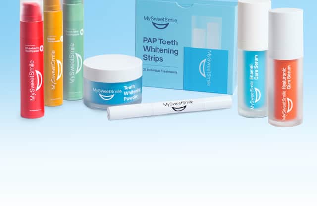 The strips are part of a range of products aimed at helping you smile with more confidence