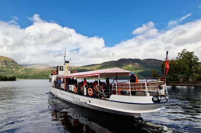 The Sir Walter Scott steamship returned to cruising Loch Katrine in 2024 after an £850,000 overhaul