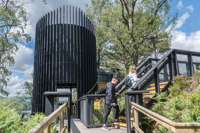 The tower opened in August 2024