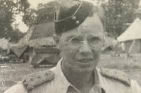 Captain JCT MacRobert of the Royal Artillery, who served in France before being stationed in Burma and India, where he fought in the 1944 Battle of Kohima. PIC: Contributed.