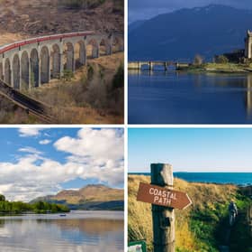 Four of Scotland's most scenic spots.