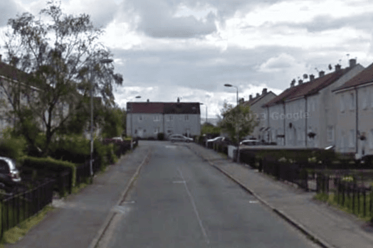 The fire happened two weeks ago in Larkhall.