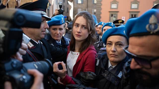 Grace Van Patten in The Twisted Tale of Amanda Knox