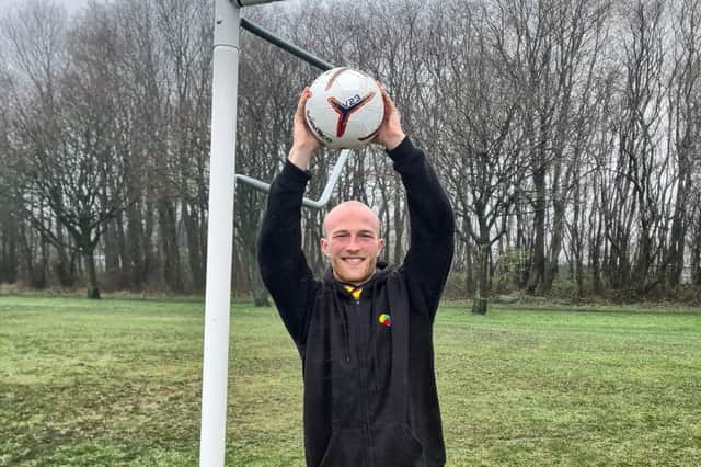 He has invited supporters to join him for sections of the run and is encouraging football fans across the UK to donate