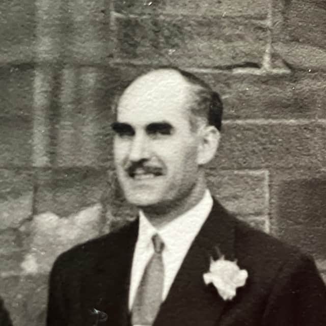 Uncle Dave  in the 1950s after his return home from the Far East