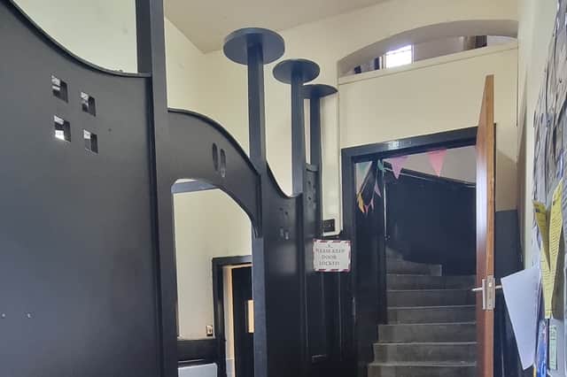 The site reflects Mackintosh distinctive architectural style
