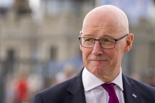 First Minister John Swinney