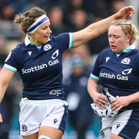 Scotland hooker Lana Skeldon, right, has made it for the Wales match.