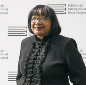 Diane Abbott at the Edinburgh International Book Festival