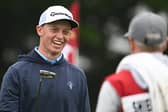 Niall Shiels Donegan had reason to smile as he made the semi-finals of the US Amateur Championship at The Olympic Club in San Francisco 