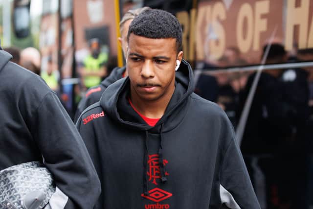 Hamza Igamane does not appear to have a long-term future at Rangers.