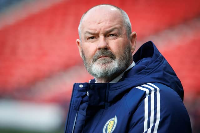Scotland head coach Steve Clarke is determined to qualify for next year's World Cup. (Photo by Alan Harvey / SNS Group)