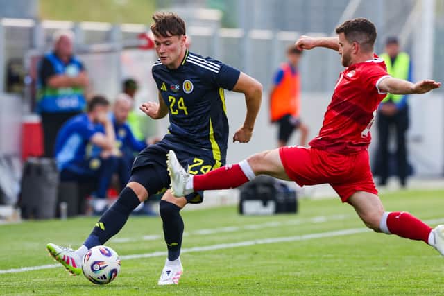 Nathan Patterson won his 23rd cap for Scotland against Liechtenstein back in June.