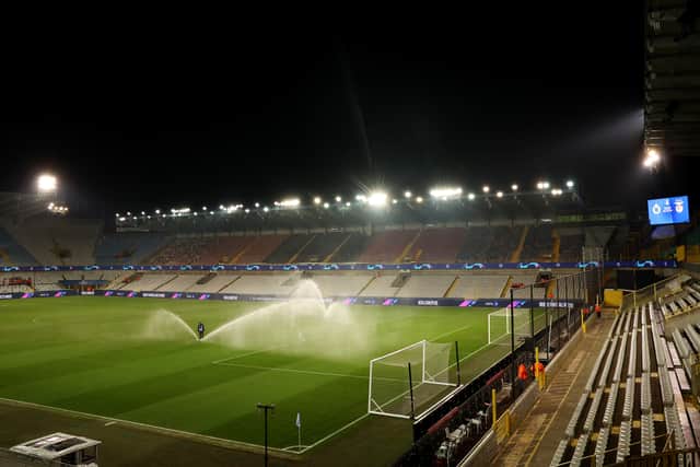 Rangers will face Club Brugge at the Jan Breydel Stadion.