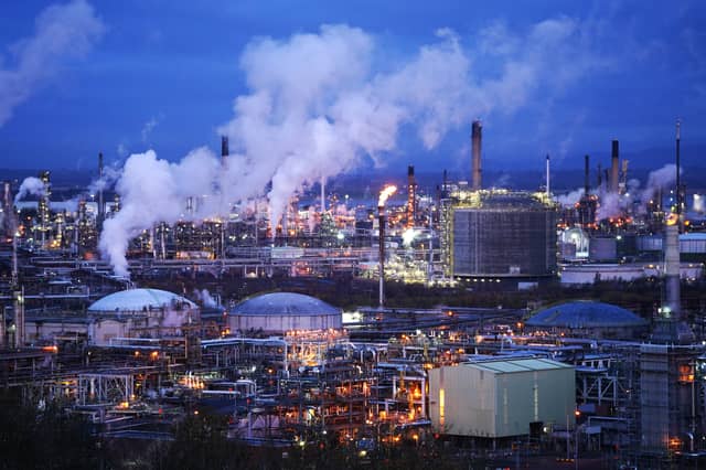 Pillars of UK industry, such as the oil refinery at Grangemouth on the Firth of Forth, have collapsed under pressure from government policy inspired by net zero