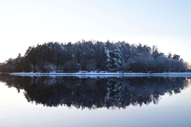 The Harlaw Reservoir pictured in January 2025. 