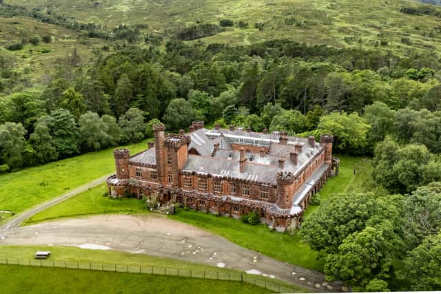 A preferred bidder for Kinloch Castle has been found with talks ongoing regarding the future sale PIC: Savills.