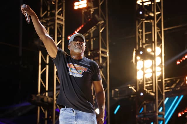 Country musician Darius Rucker will play the OVO Hydro tonight.