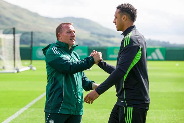 Celtic striker Adam Idah is subject of interest from Swansea City.