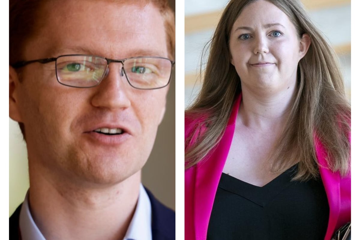 Ross Greer and Gillian Mackay announced as new Scottish Greens leaders to replace Patrick Harvie, Lorna Slater