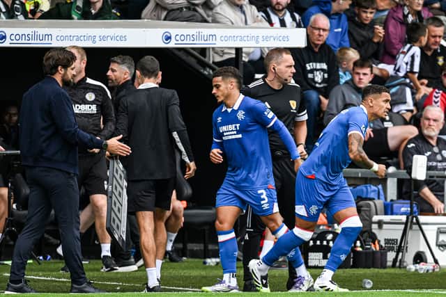 James Tavernier and Max Aarons are vying for the Rangers right-back berth.