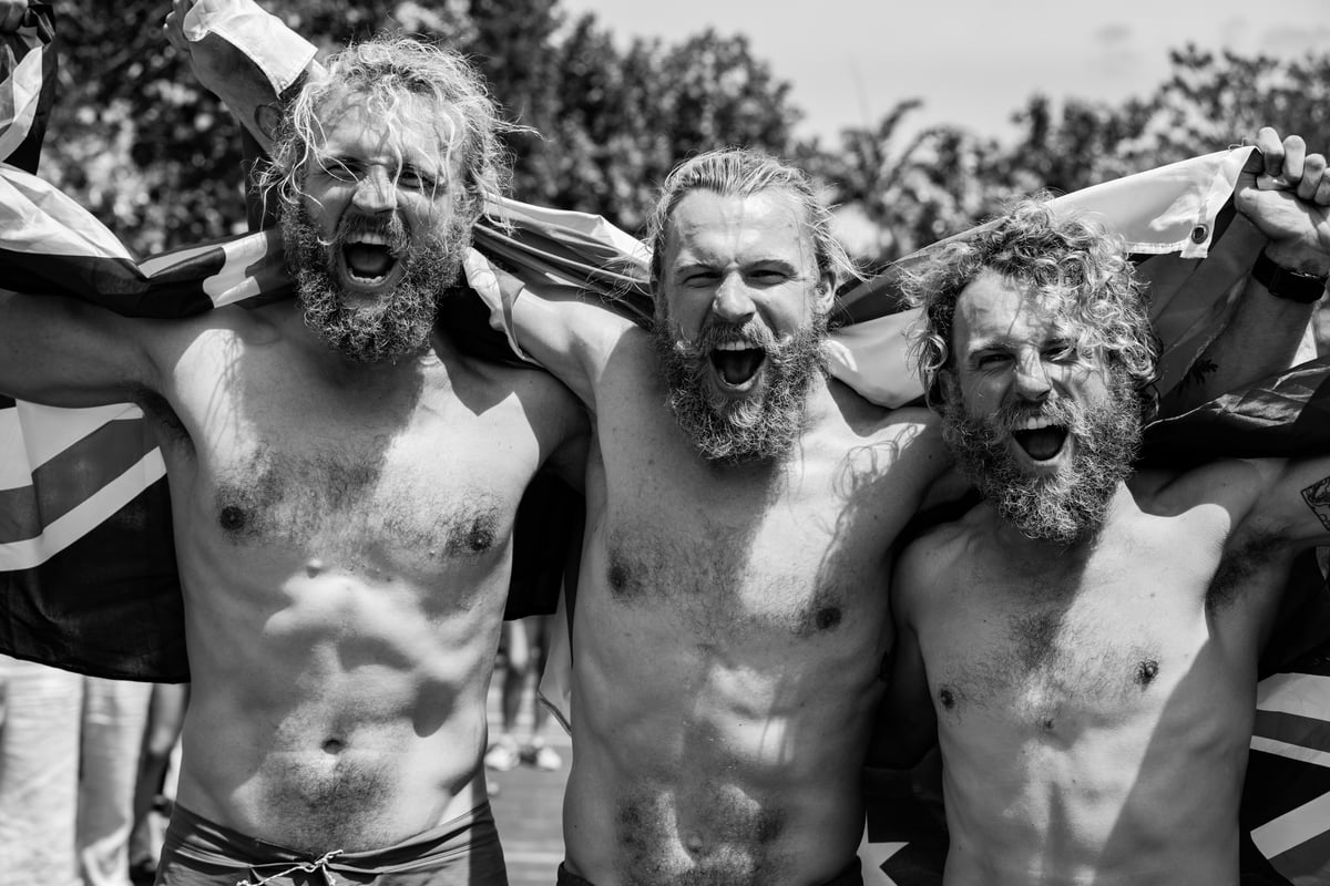 Edinburgh's rowing Maclean brothers arrive in Australia and break Pacific world record