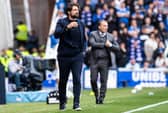 Rangers head coach Russell Martin during the goalless draw with Celtic at Ibrox. (Photo by Alan Harvey / SNS Group)