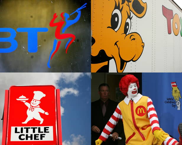 These old company mascots and logos could once be seen everywhere
